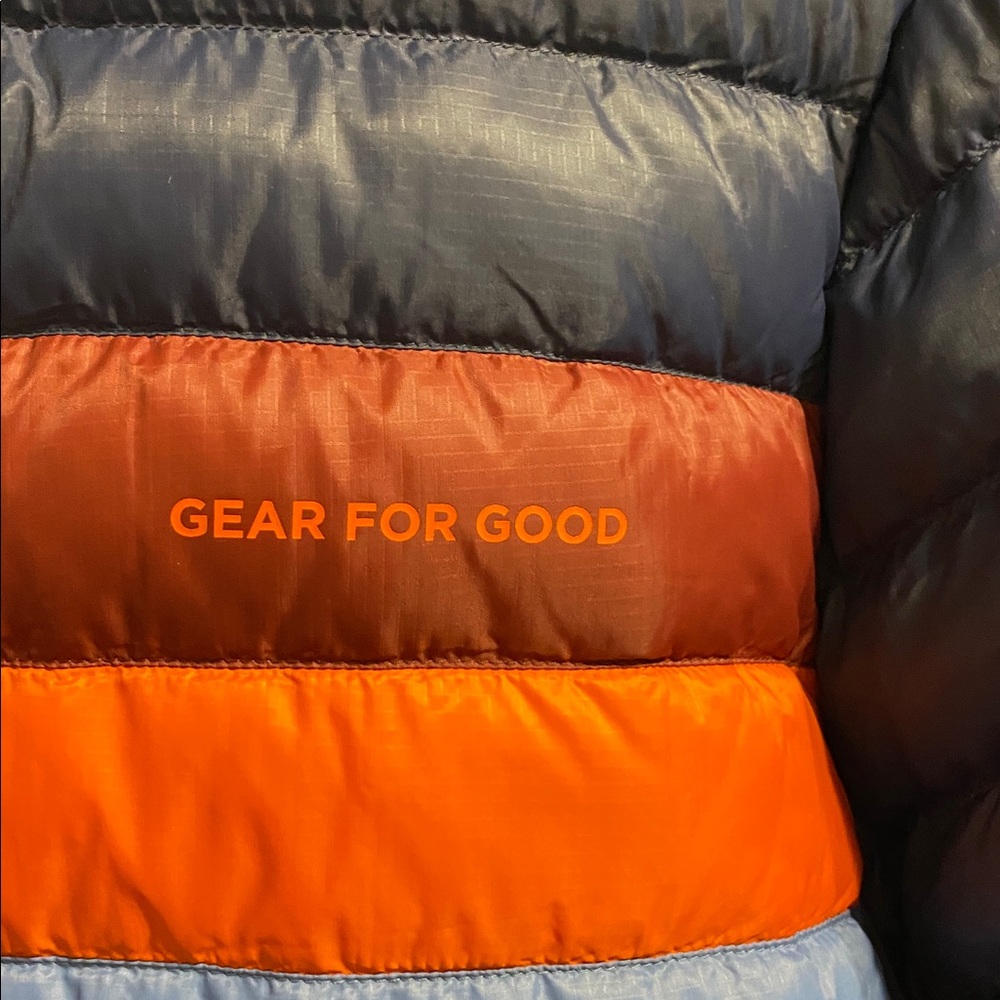 Cotopaxi Women’s Fuego Down Jacket Puffer Puff Blue Pink NWT Ink Rosewood Size M - Picture 6 of 7